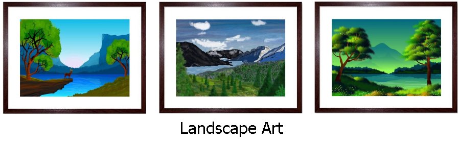 Landscape Art Framed Prints